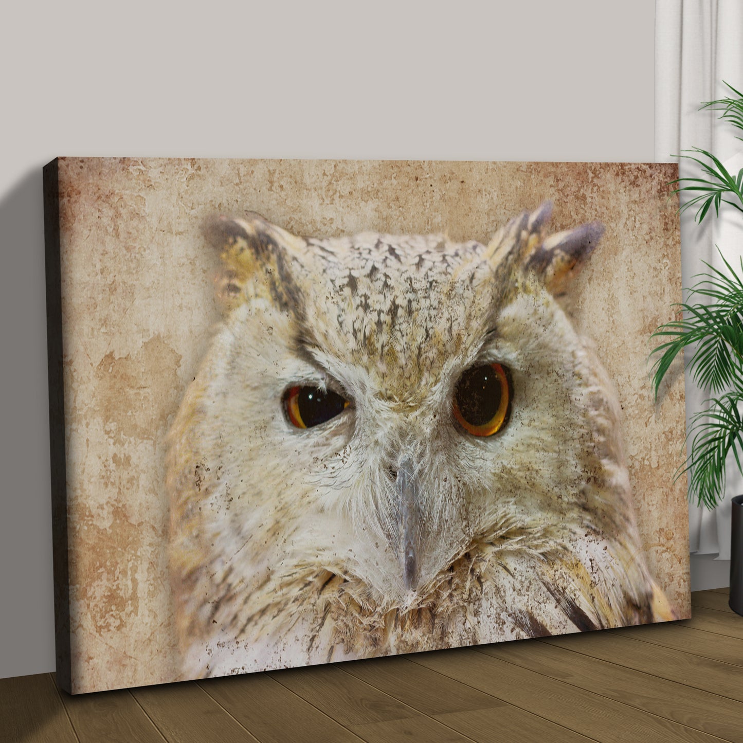 Your Owl Next Door Canvas Wall Art Style 2 - Image by Tailored Canvases