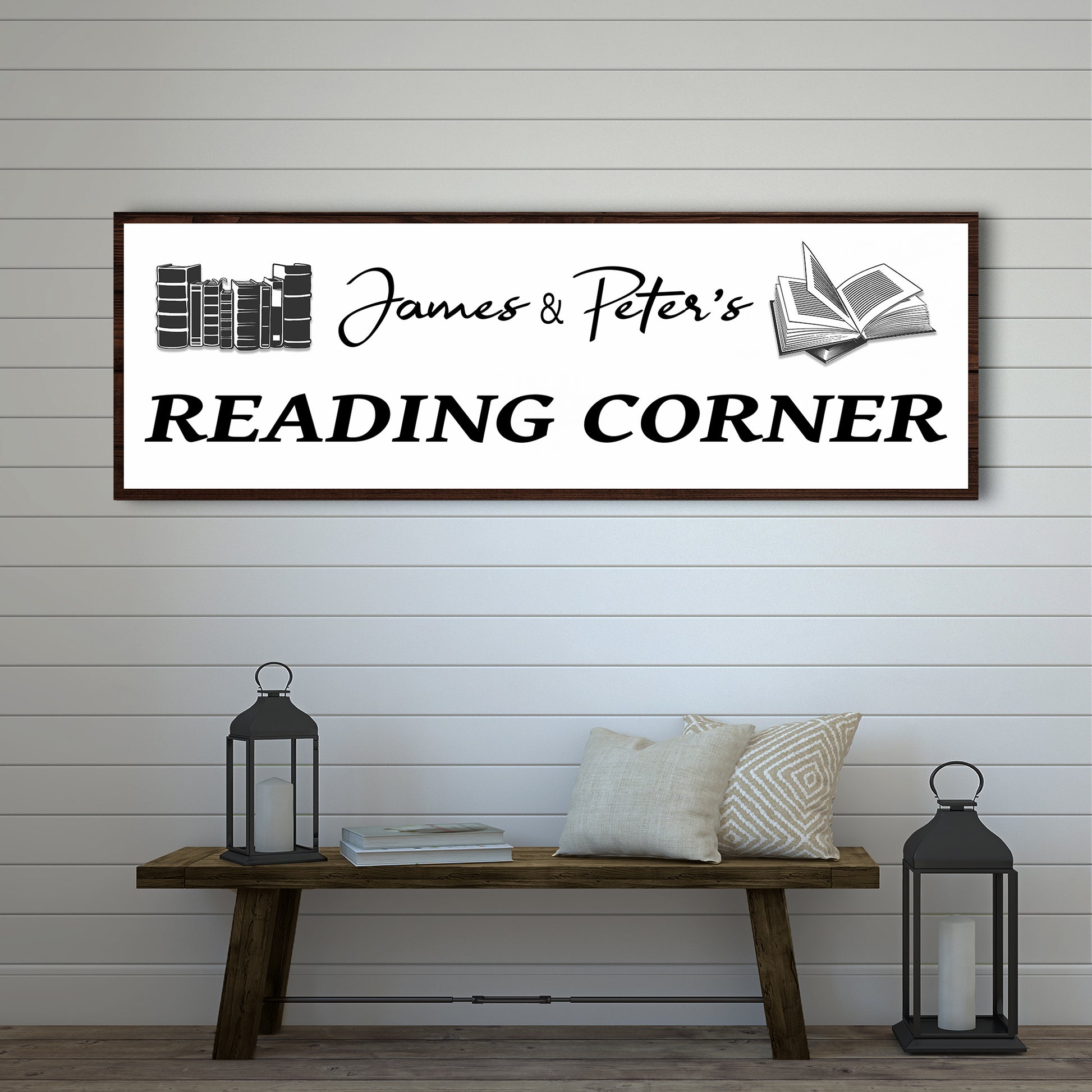 Reading Corner Sign Style 1 - Image by Tailored Canvases