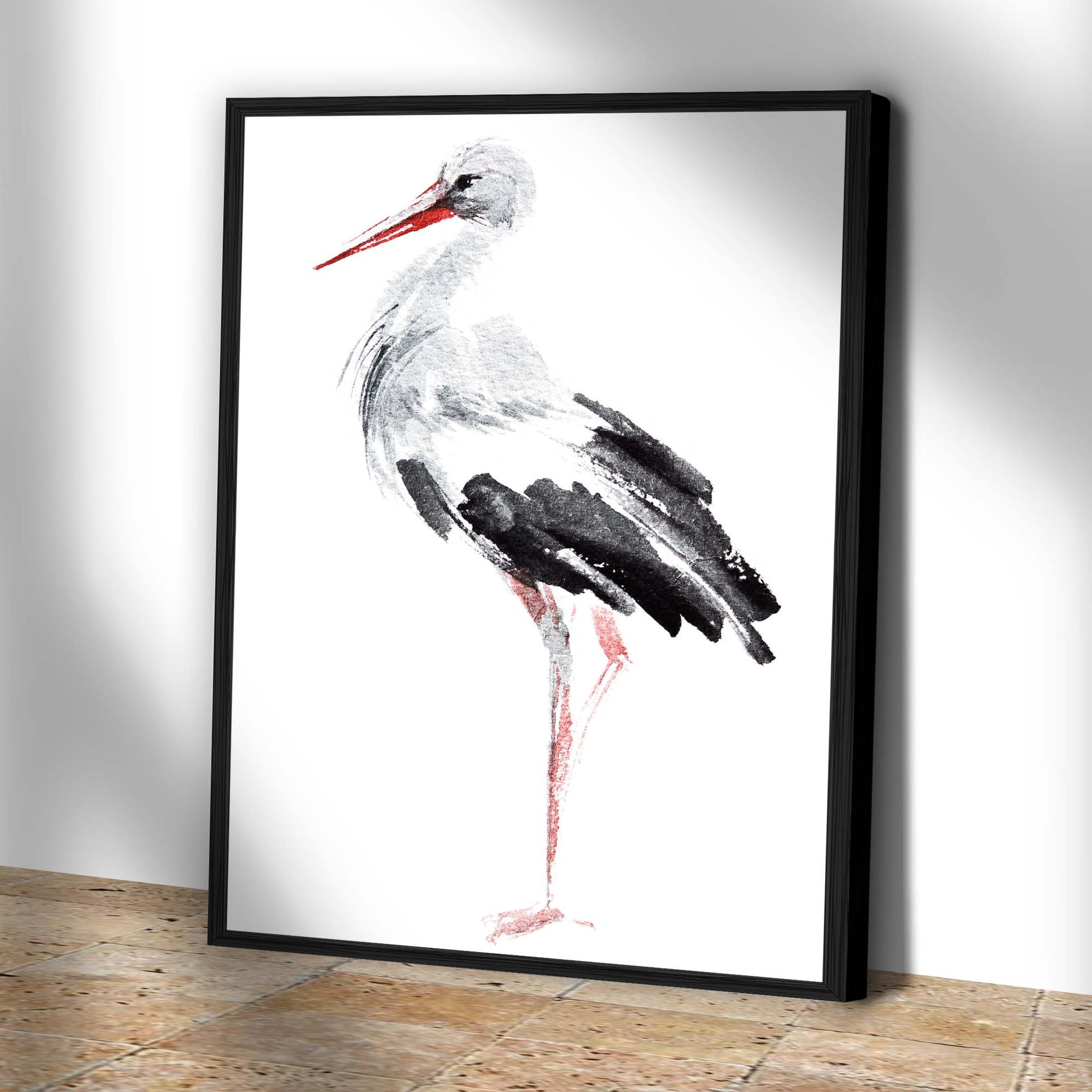 Crane Canvas Wall Art III Style 2 - Image by Tailored Canvases