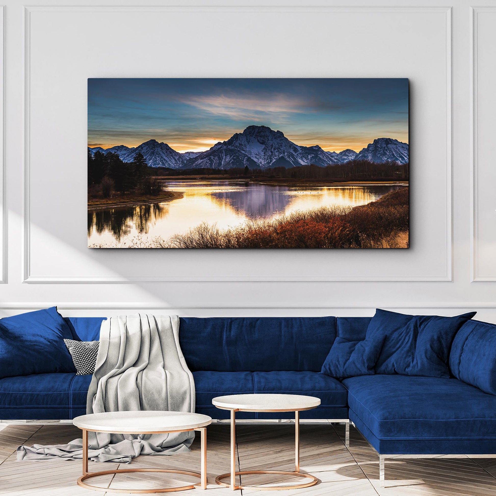 Arctic Mountain Canvas Wall Art Style 1 - Image by Tailored Canvases