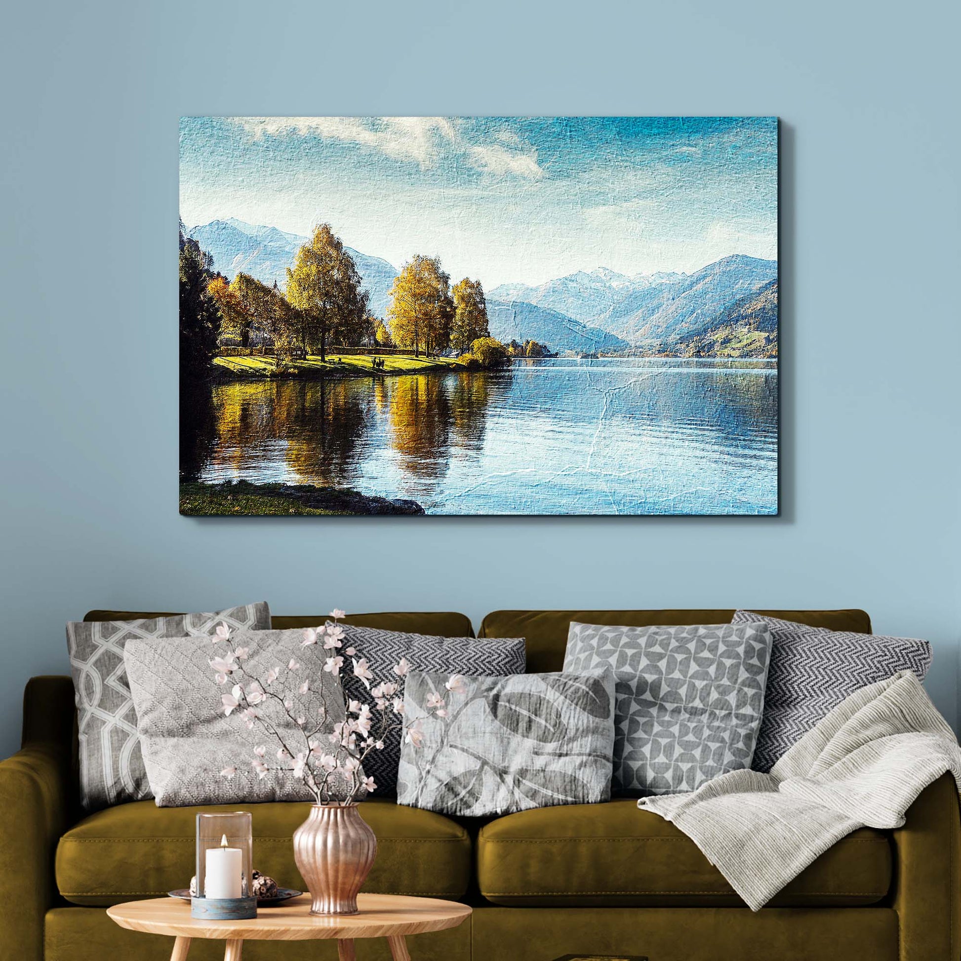 Morning Wilderness Canvas Wall Art Style 2 - Image by Tailored Canvases