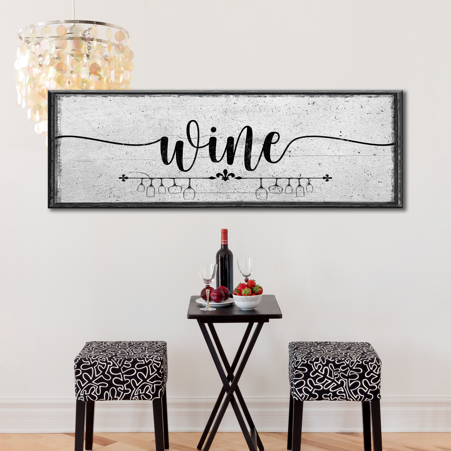 Wine Sign II Style 3 - Image by Tailored Canvases