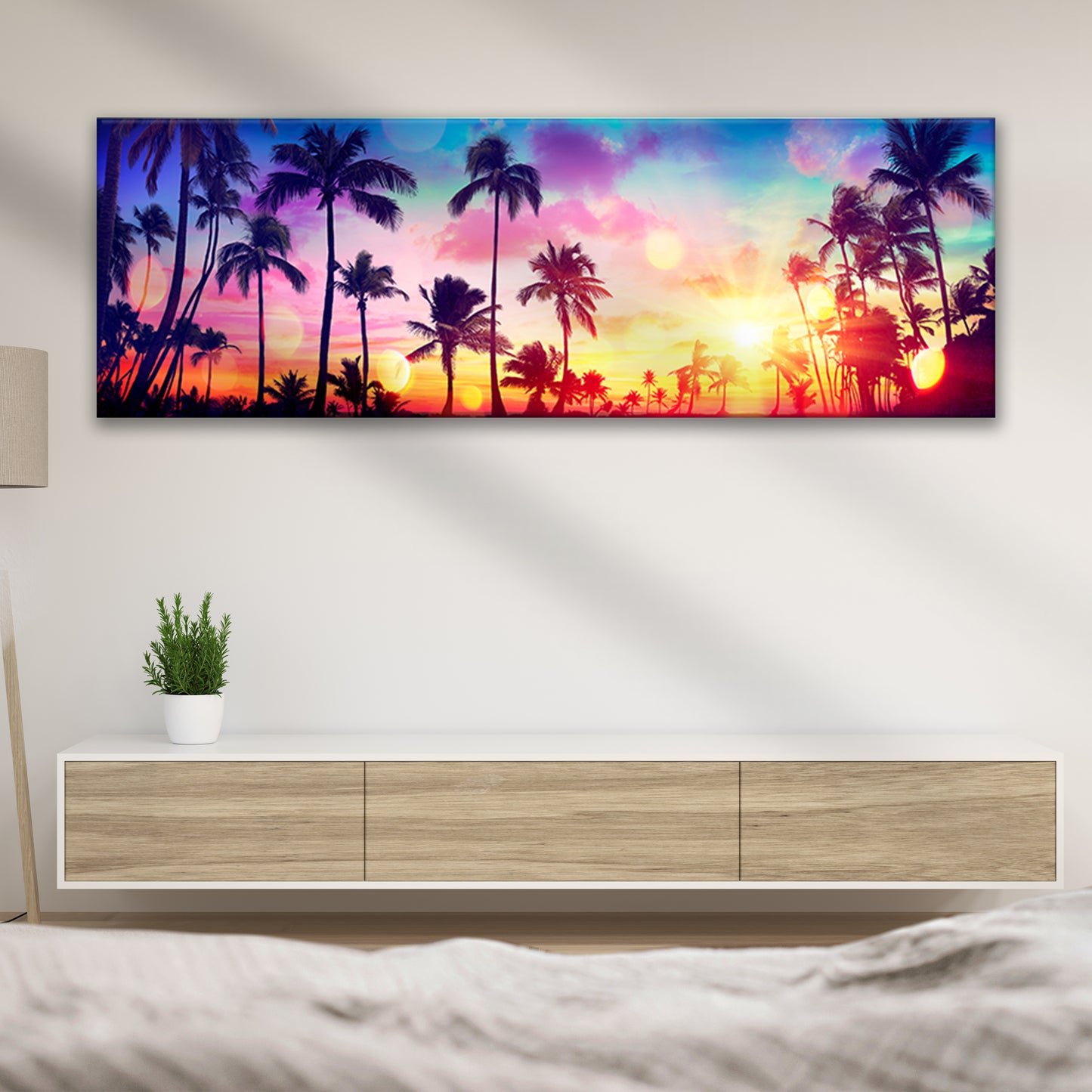 Vintage Caribbean Nights Canvas Wall Art - Image by Tailored Canvases