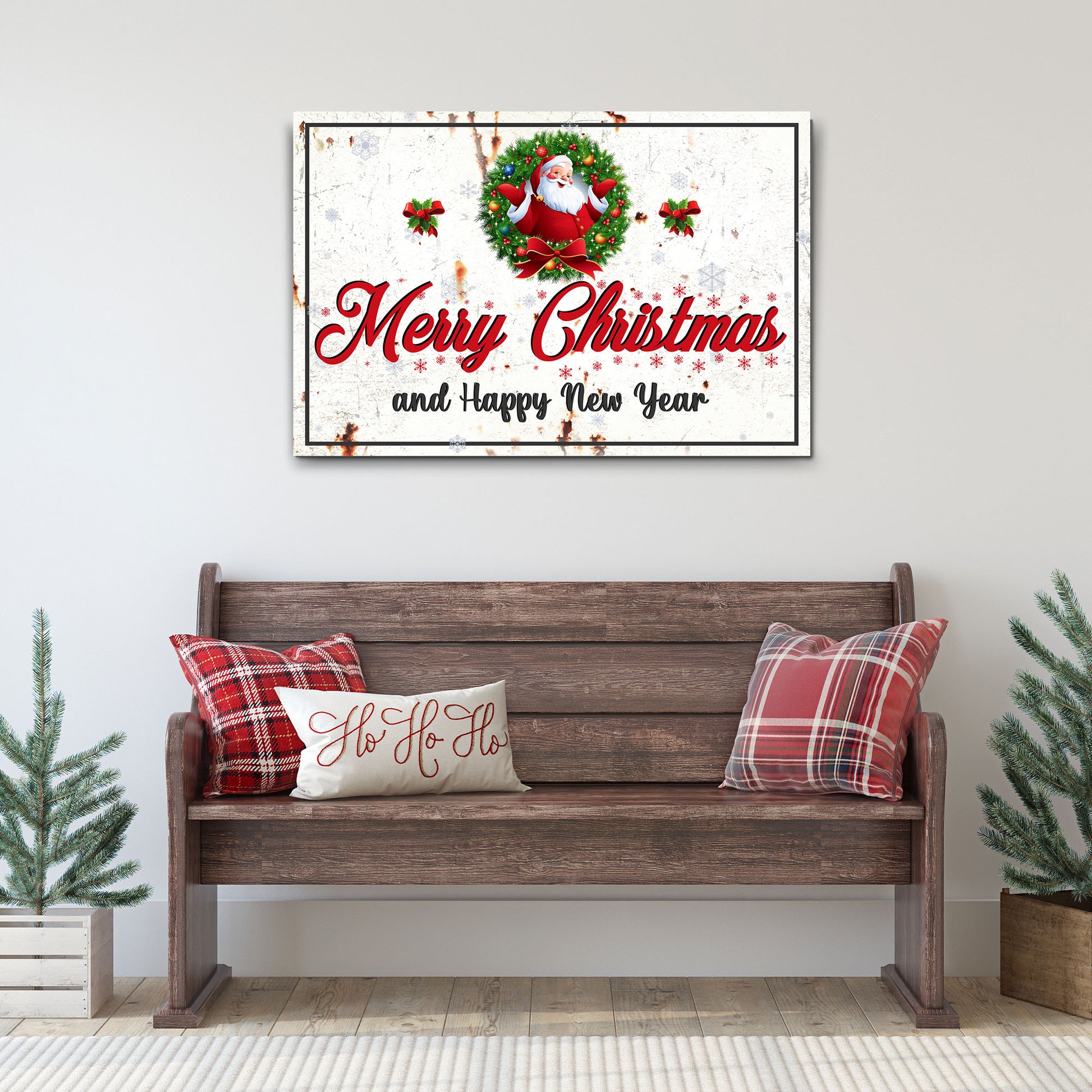 Merry Christmas Sign VI- Image by Tailored Canvases
