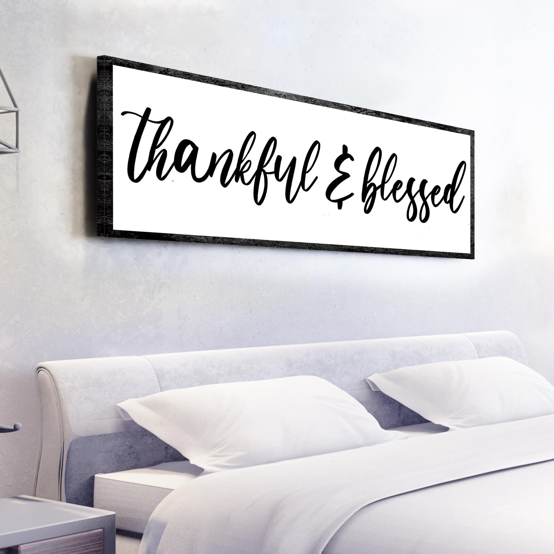 Thankful And Blessed Sign II - Image by Tailored Canvases