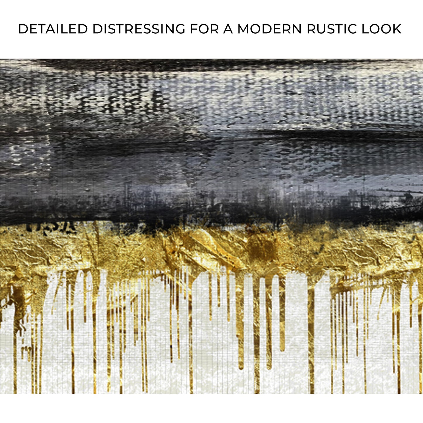 Slash Gold Abstract Art Canvas Wall Art Zoom - Image by Tailored Canvases
