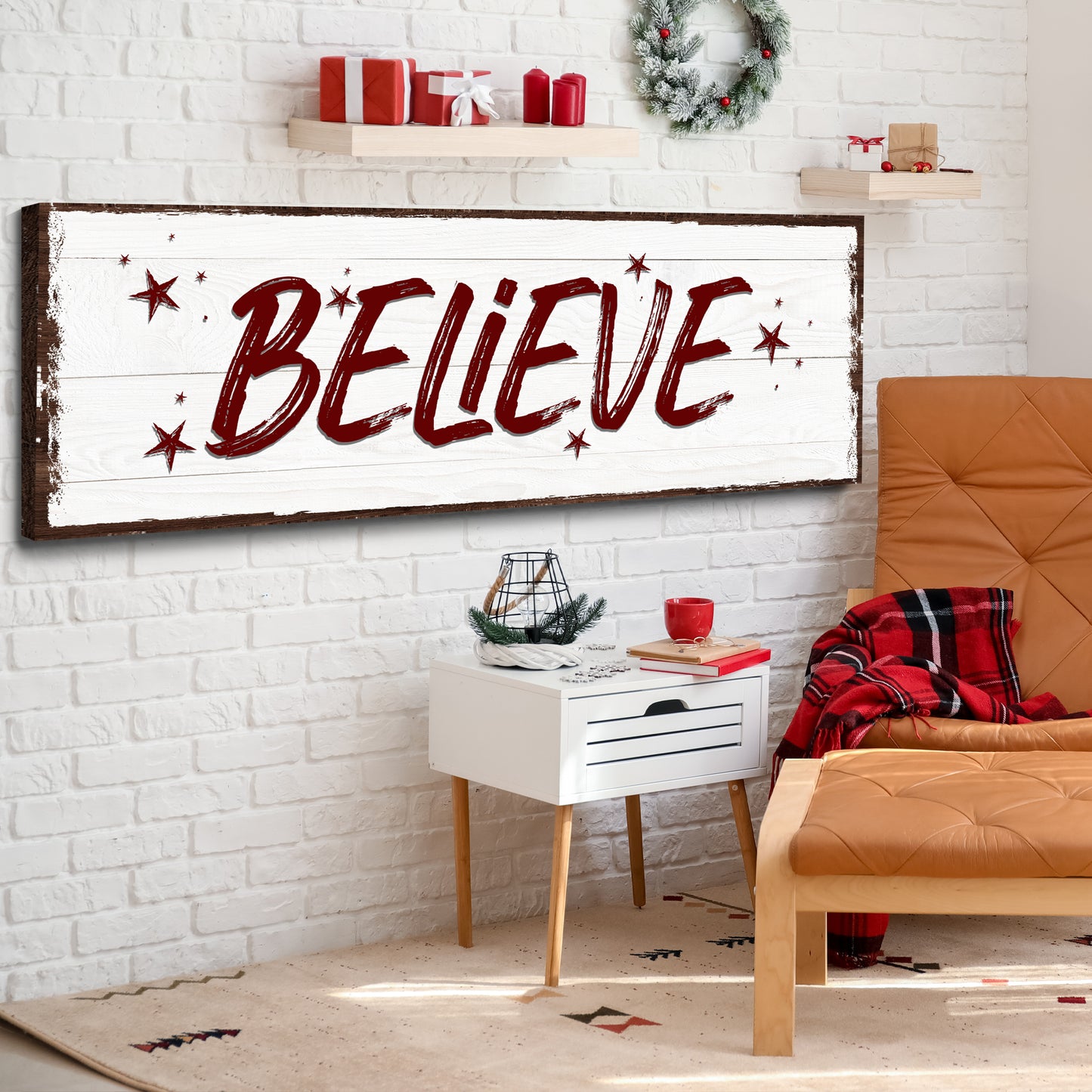 Believe Sign Style 2 - Image by Tailored Canvases