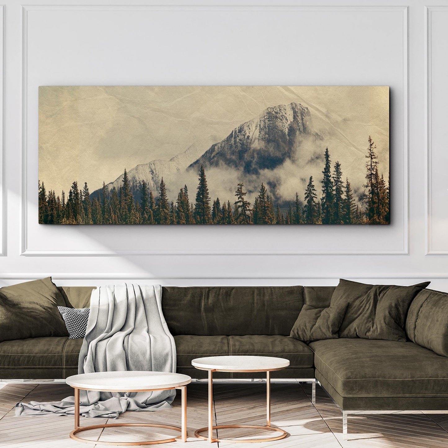 Banff National Park Canvas Wall Art Style 2 - Image by Tailored Canvases