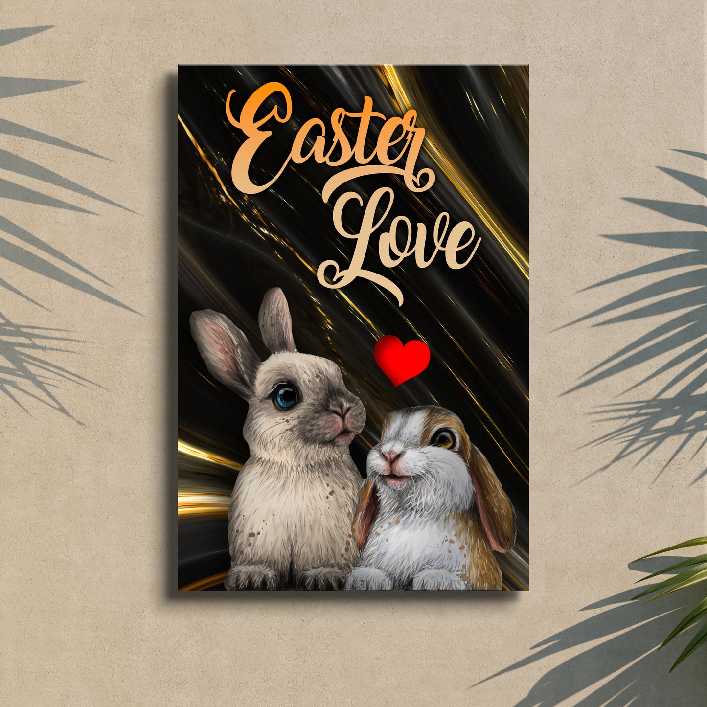 Easter Love Sign Style 2 - Image by Tailored Canvases