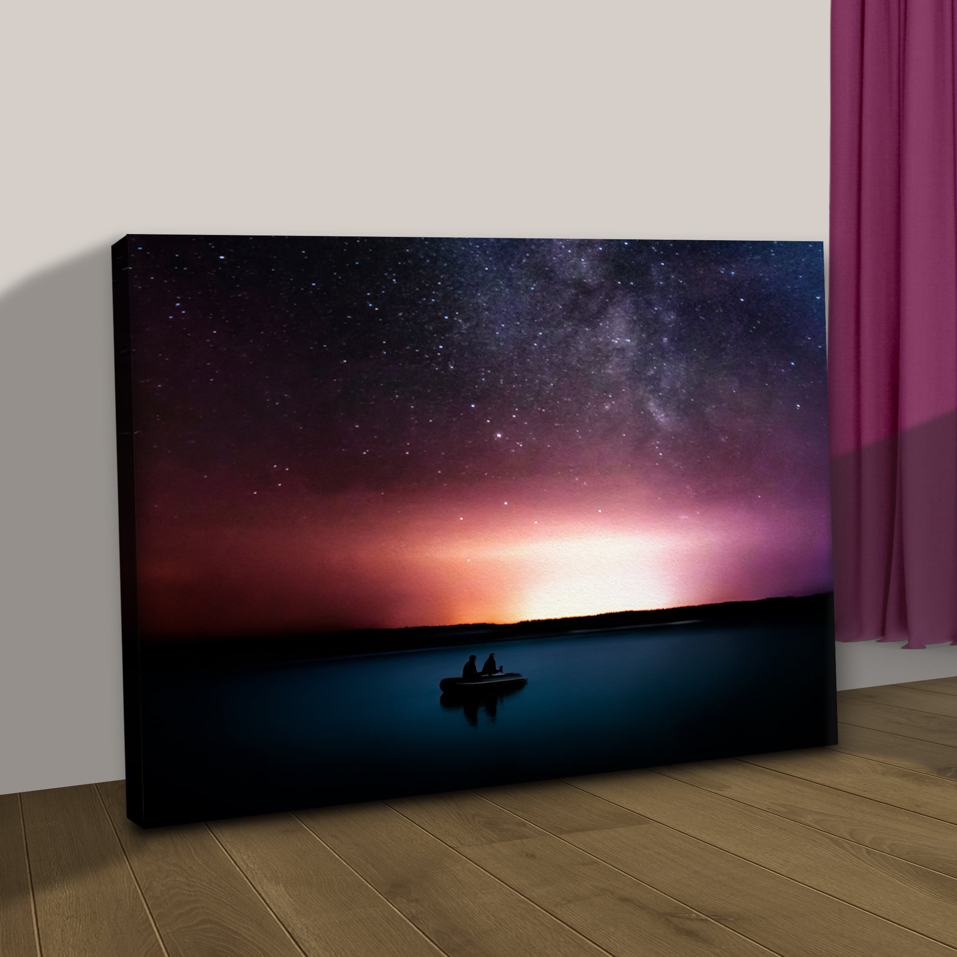 Supernova Seascape Canvas Wall Art Style 2 - Image by Tailored Canvases