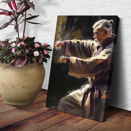 Kung Fu Tai Chi Canvas Wall Art Style 2 - Image by Tailored Canvases