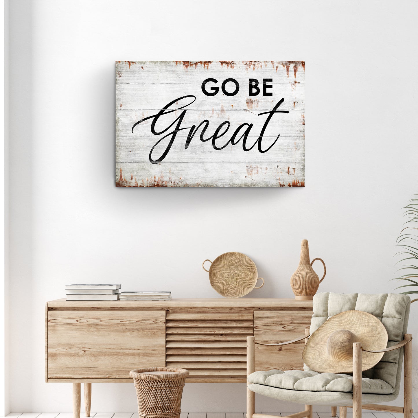 Go Be Great Sign II - Image by Tailored Canvases