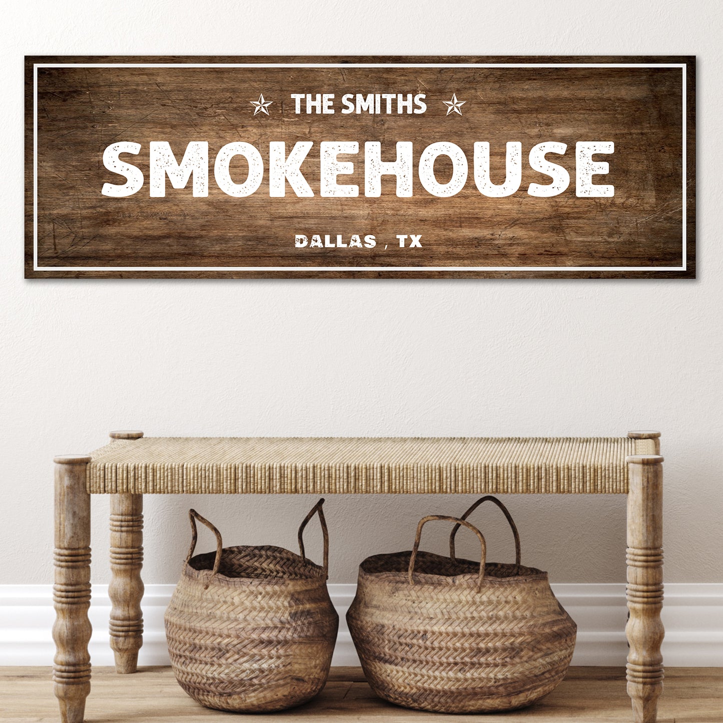 Smokehouse Sign Style 2 - Image by Tailored Canvases