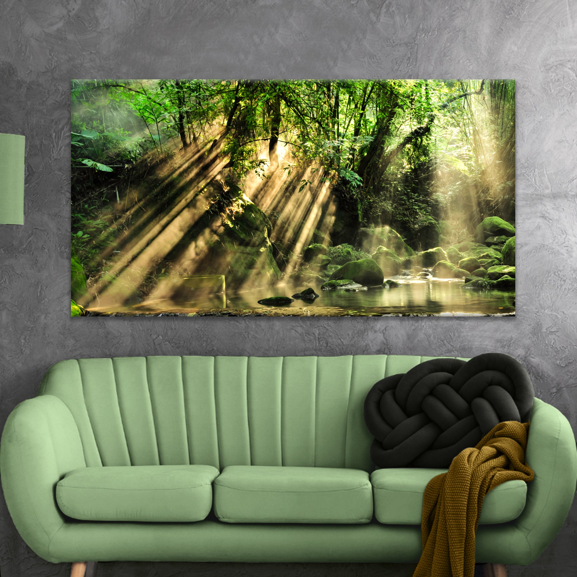 Scenic Forest Canvas Wall Art Style 2 - Image by Tailored Canvases