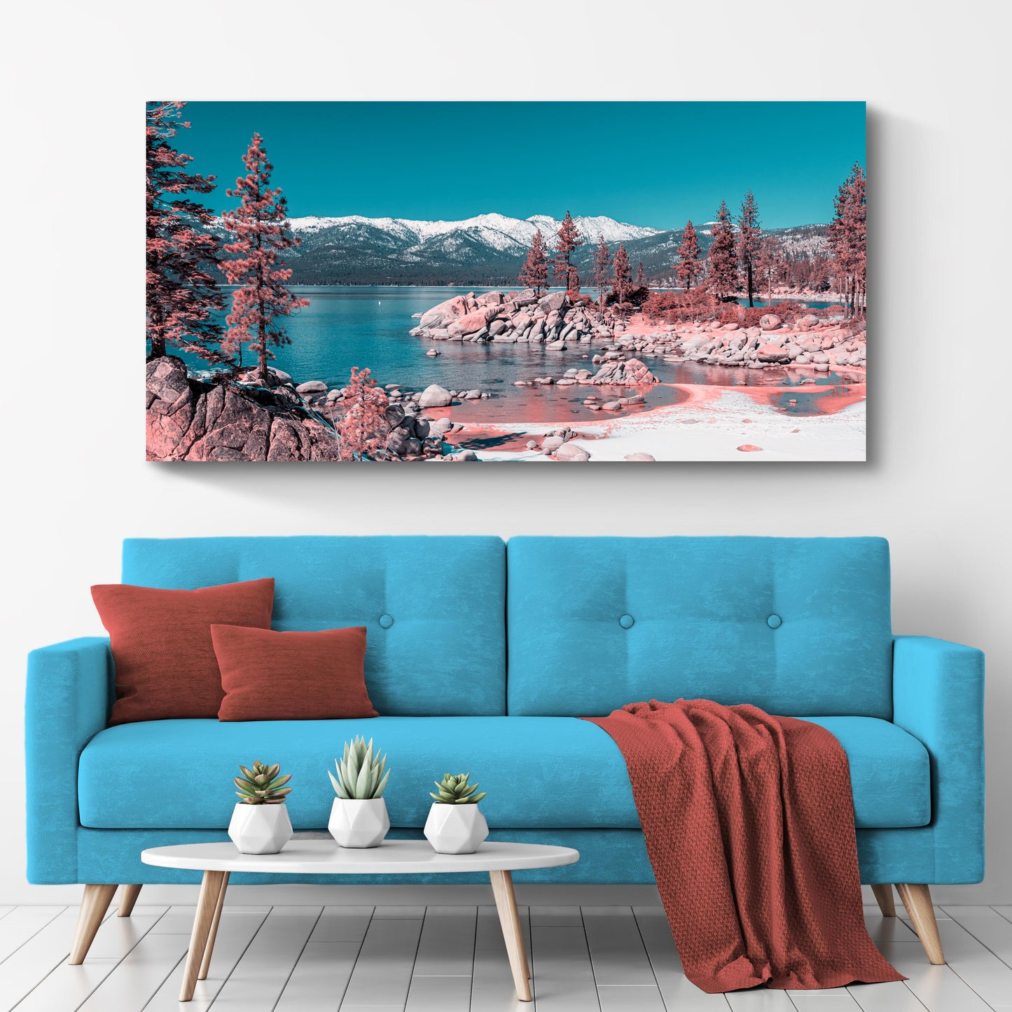 Lake Tahoe Canvas Wall Art Style 2 - Image by Tailored Canvases