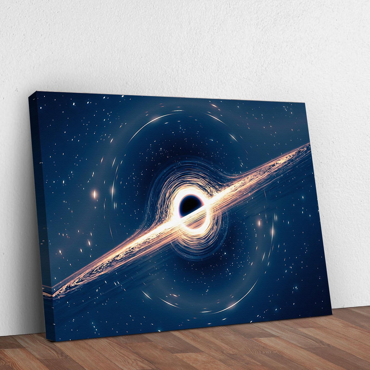 Black Hole Canvas Wall Art Style 2 - Image by Tailored Canvases