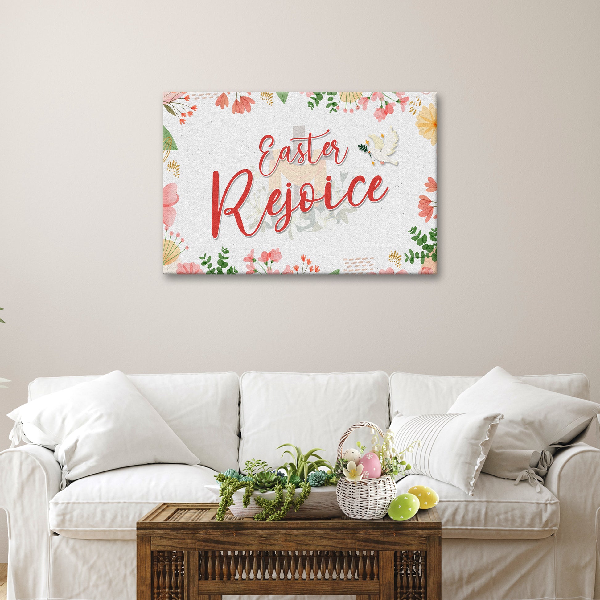 Easter Rejoice Sign - Image by Tailored Canvases