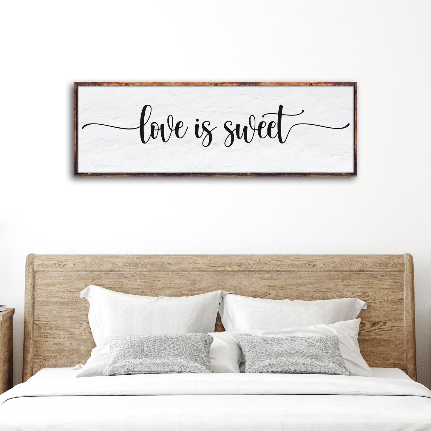 Love Is Sweet Sign - Image by Tailored Canvases