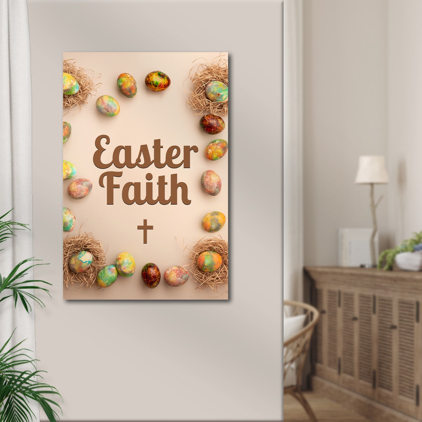 Easter Faith Sign Style 1 - Image by Tailored Canvases