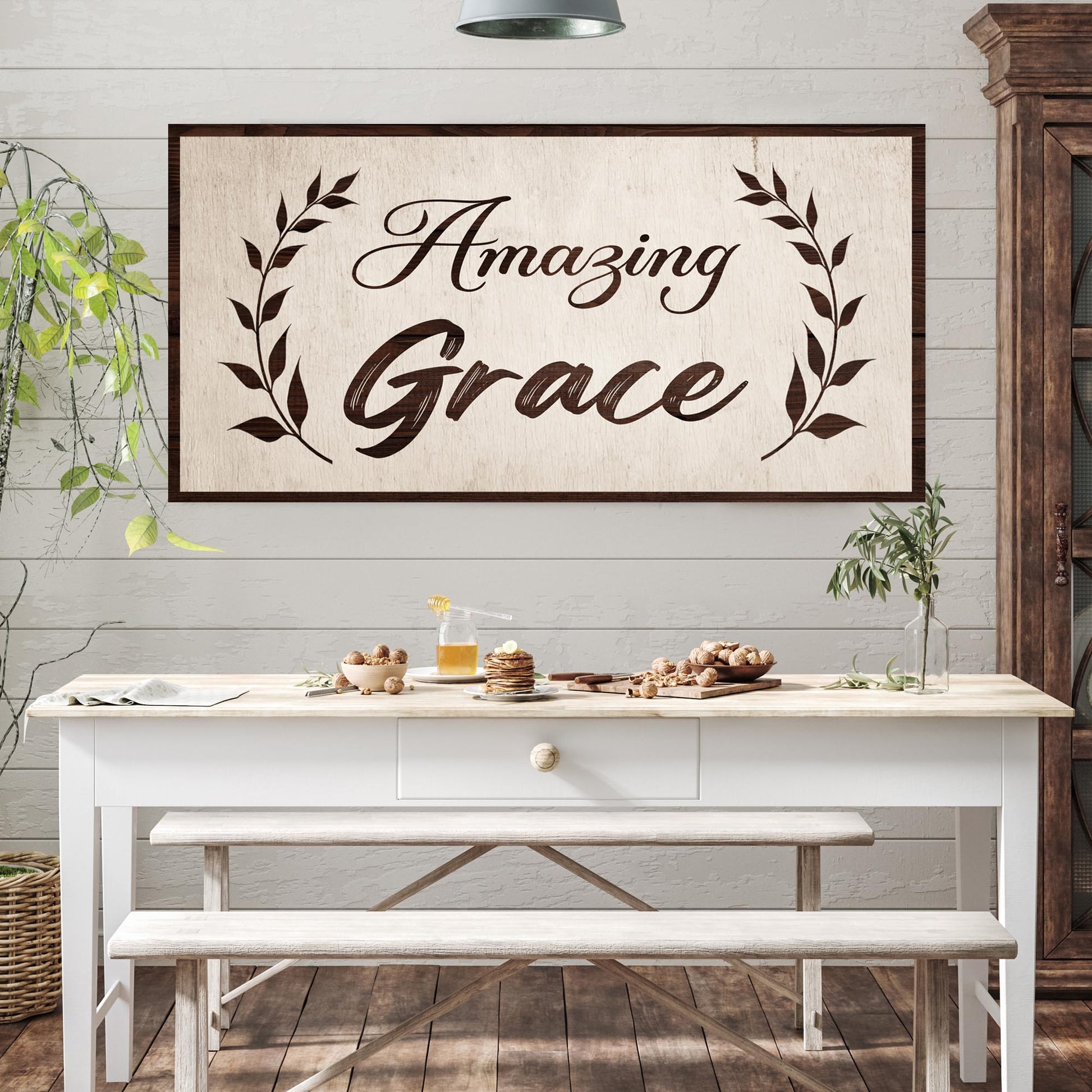 Amazing Grace Sign II Style 2 - Image by Tailored Canvases