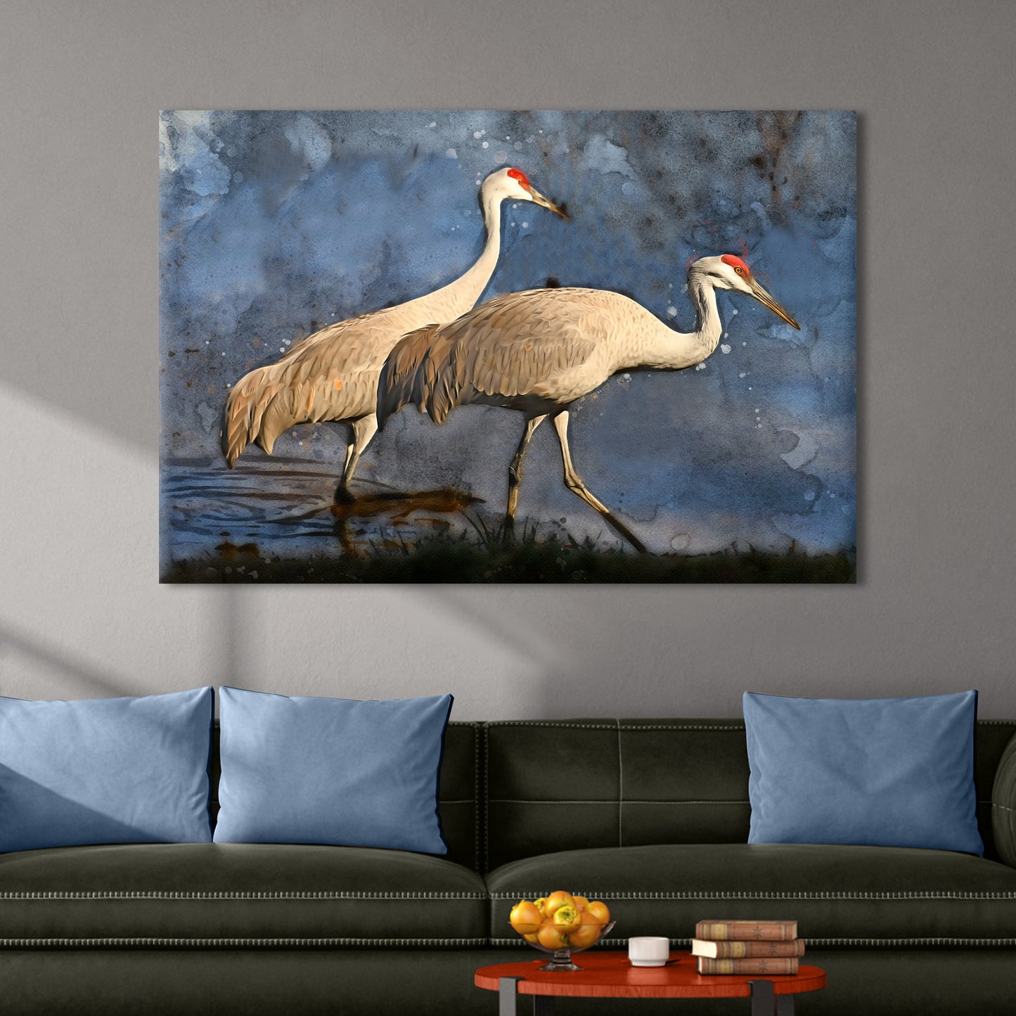 Chinese Crane Wall Art II - Image by Tailored Canvases