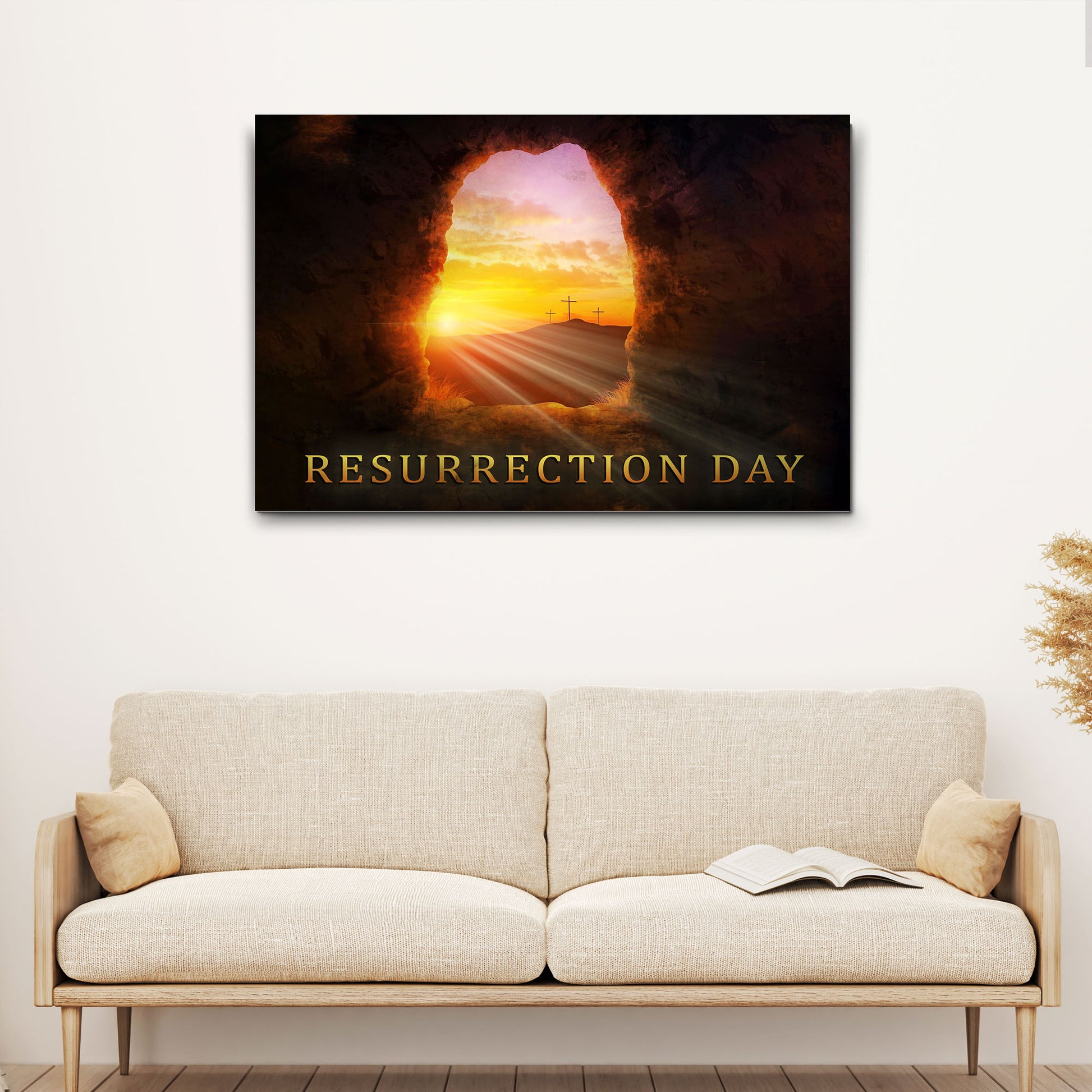 Resurrection Day Sign - Image by Tailored Canvases
