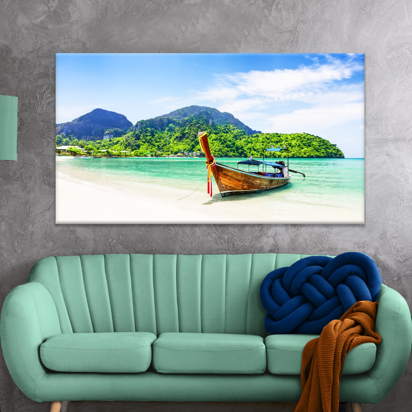 Summer Dream In Phuket Canvas Wall Art Style 2 - Image by Tailored Canvases