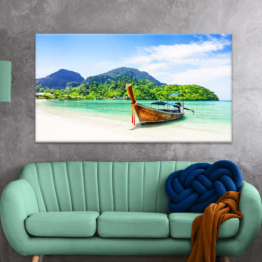 Summer Dream In Phuket Canvas Wall Art Style 1 - Image by Tailored Canvases