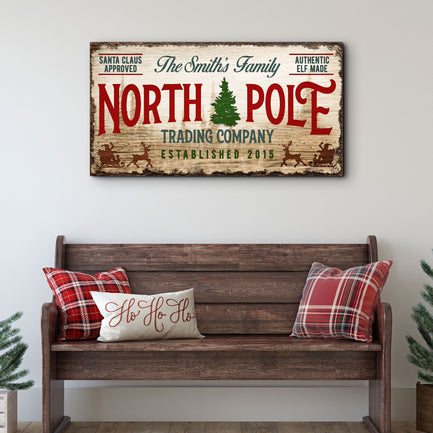 Christmas Trading Co | Customizable Canvas