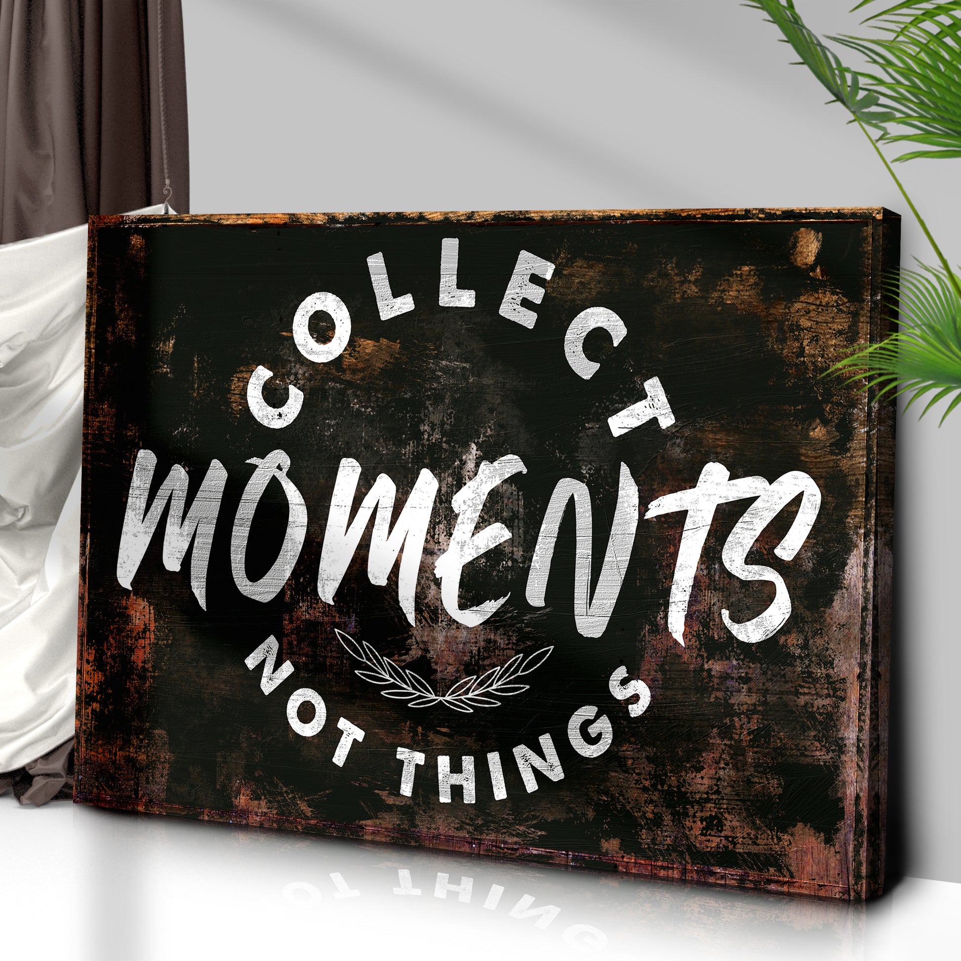 Collect Beautiful Moments Sign II Style 2 - Image by Tailored Canvases