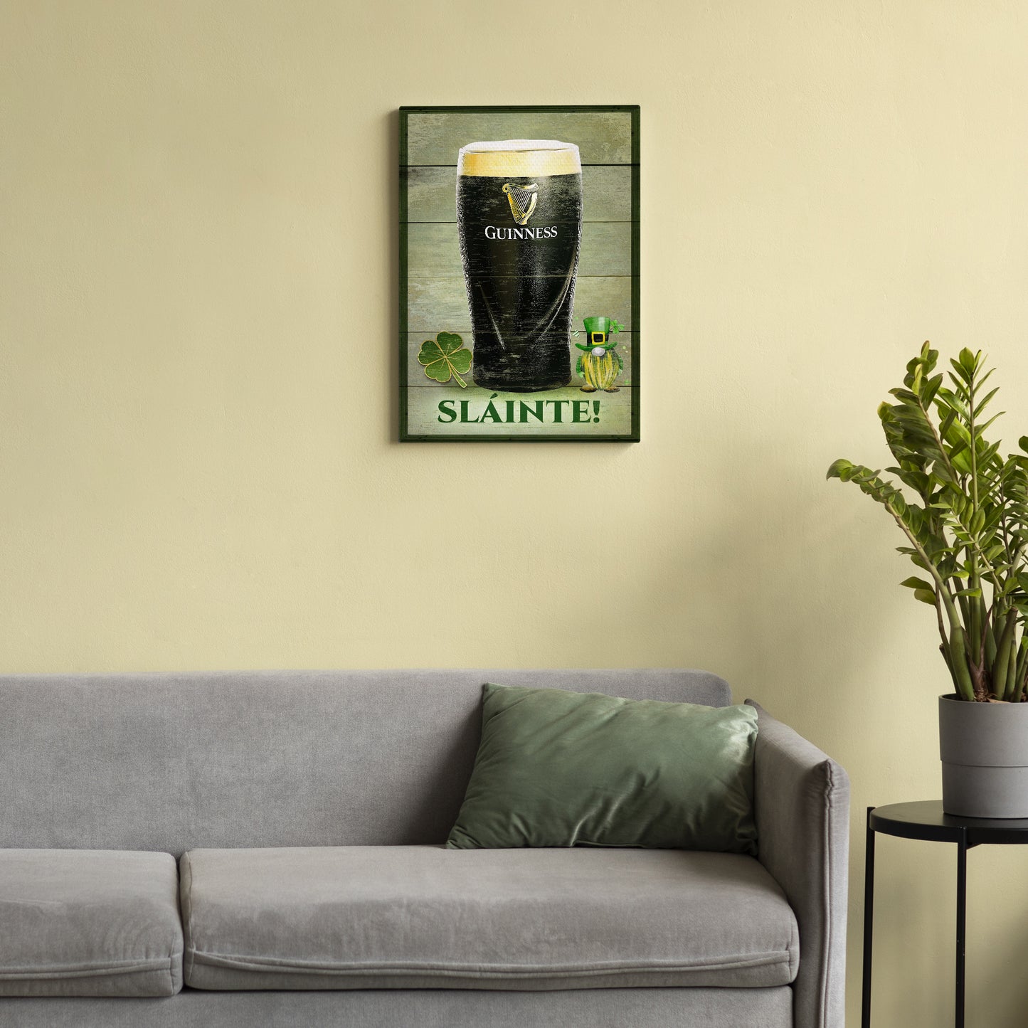 Sláinte! St. Patrick's Day Sign - Image by Tailored Canvases