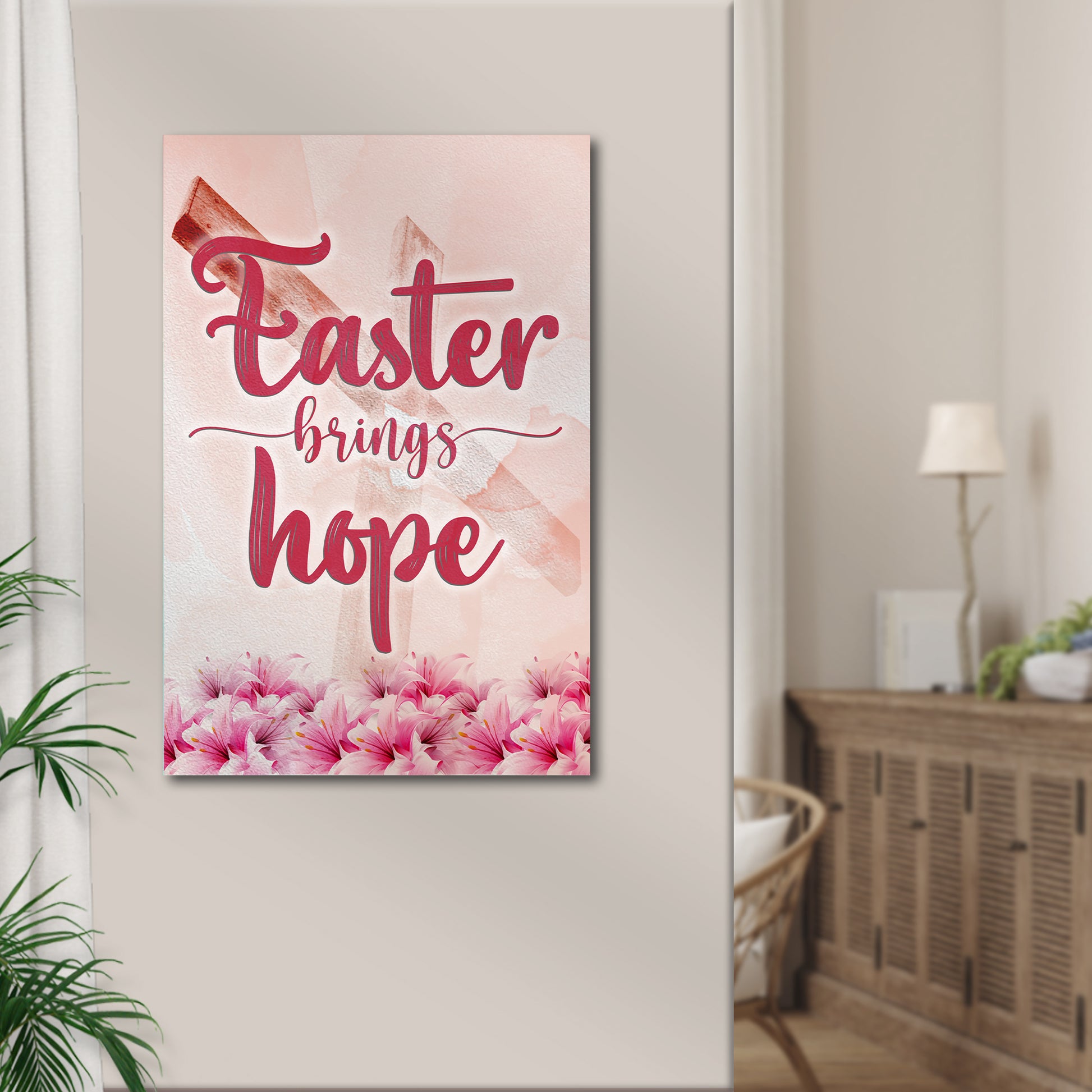 Easter Brings Hope Sign Style 1 - Image by Tailored Canvases