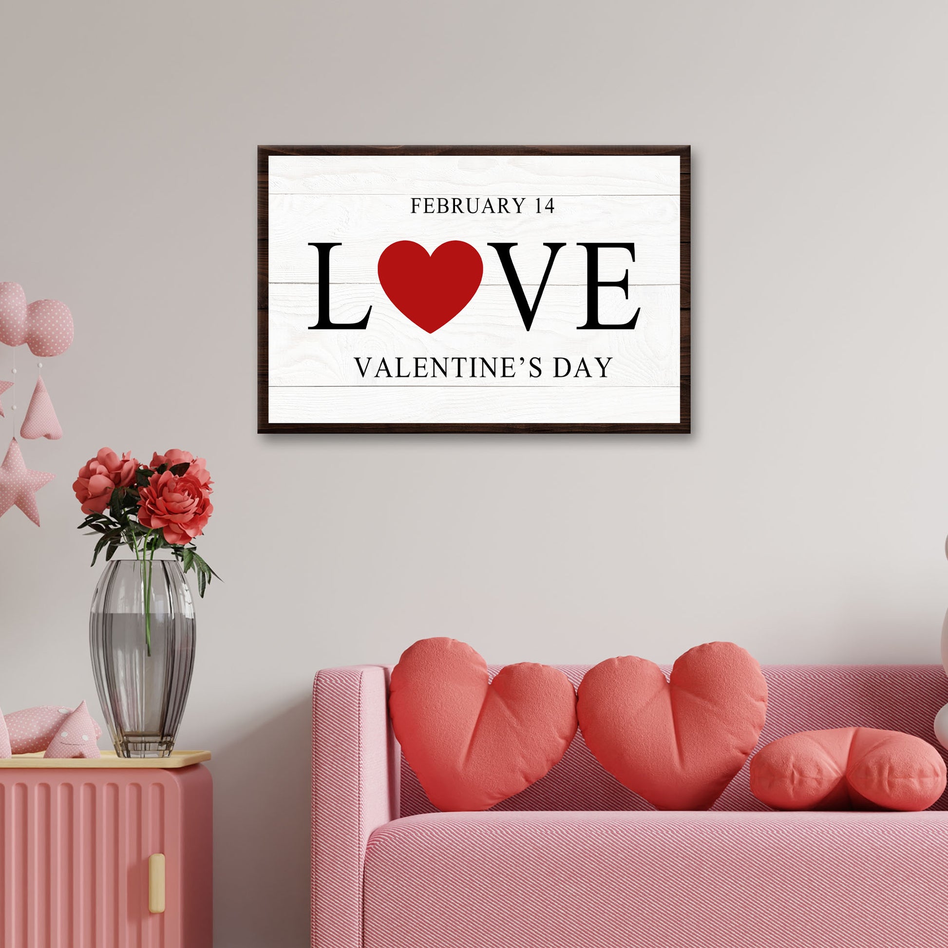 Valentines Day Sign III - Image by Tailored Canvases