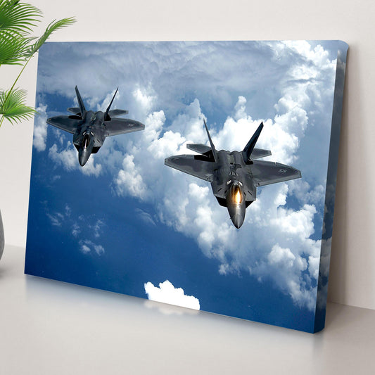 Fighter Plane Canvas Wall Art II Style 1 - Image by Tailored Canvases