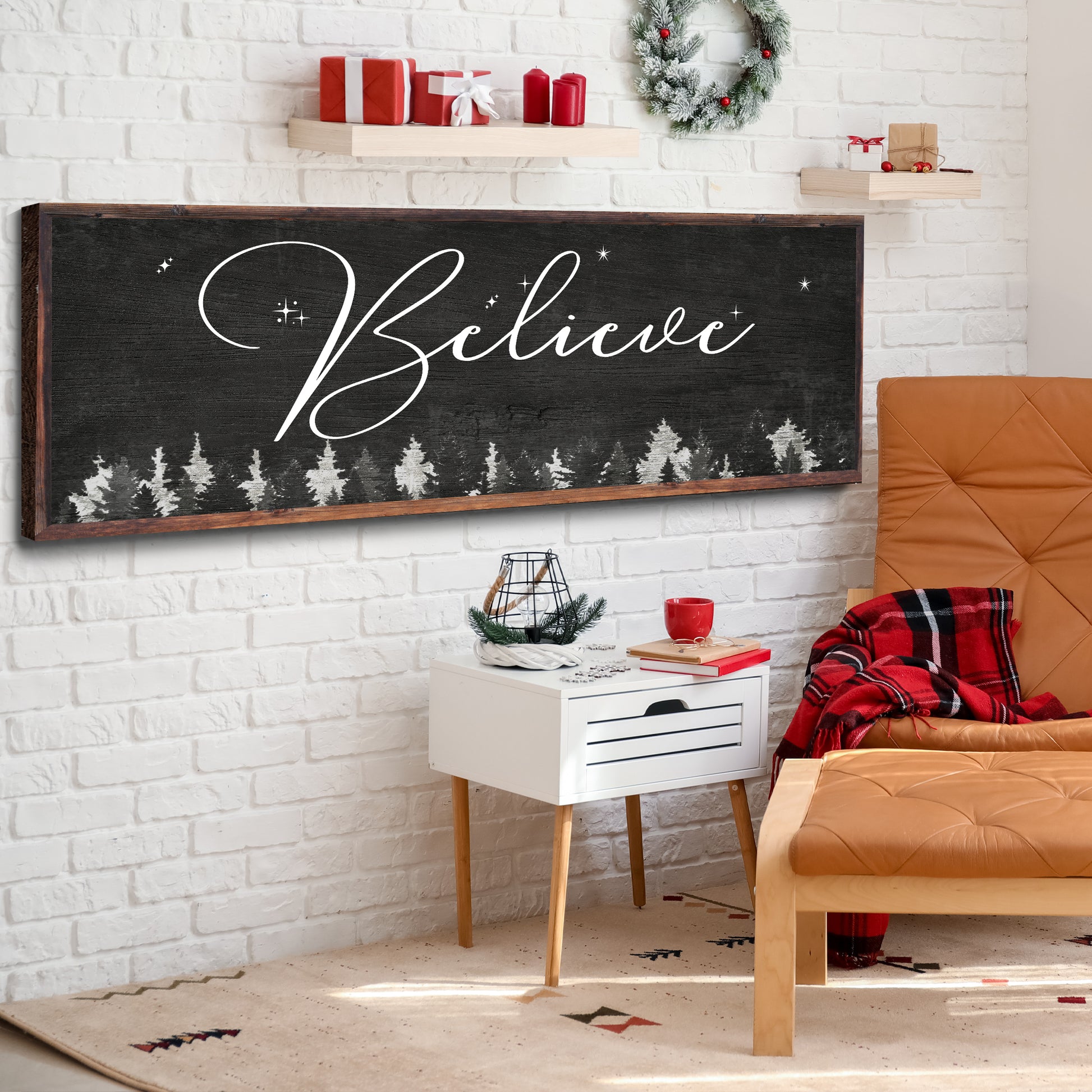 Believe Sign II Style 2 - Image by Tailored Canvases