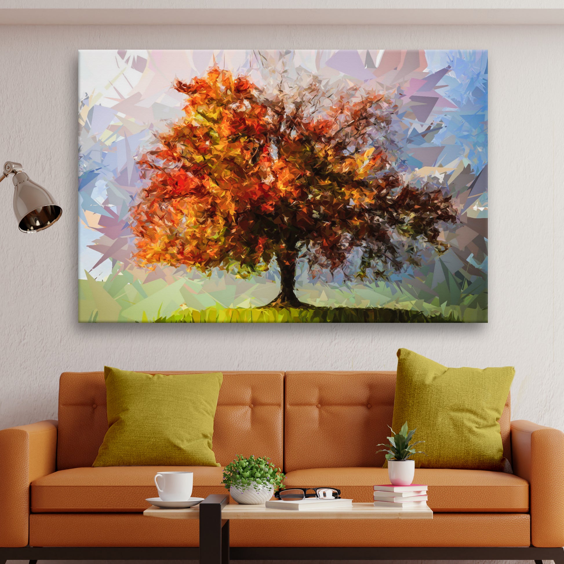 Color Of Dreams Tree Canvas Wall Art Style 2 - Image by Tailored Canvases