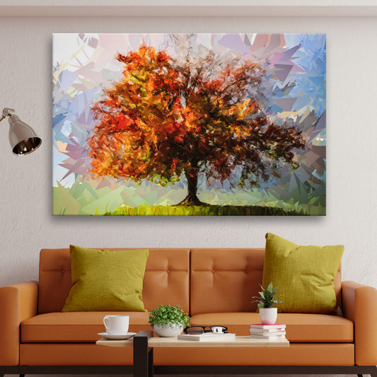 Color Of Dreams Tree Canvas Wall Art Style 2 - Image by Tailored Canvases