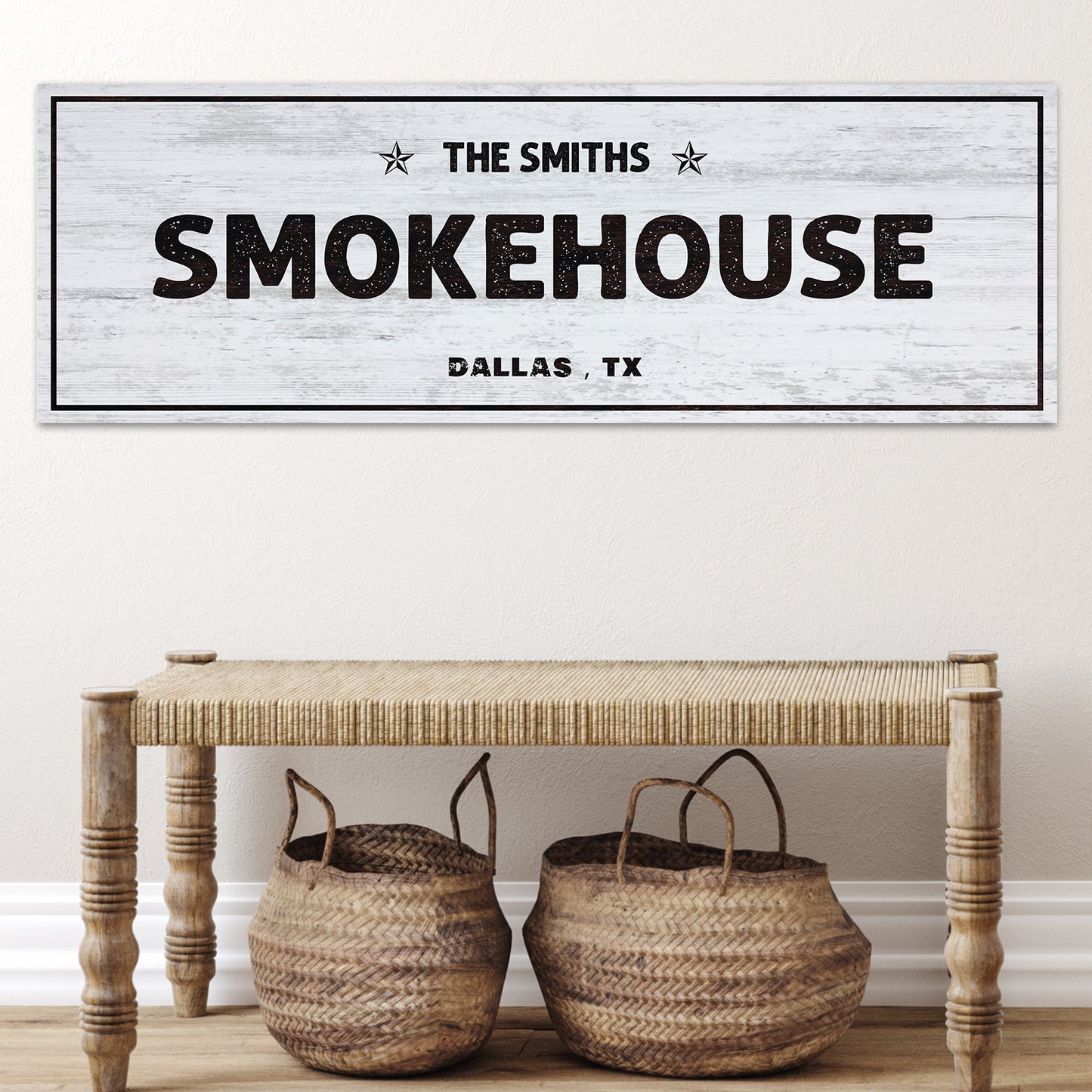 Smokehouse Sign Style 3 - Image by Tailored Canvases