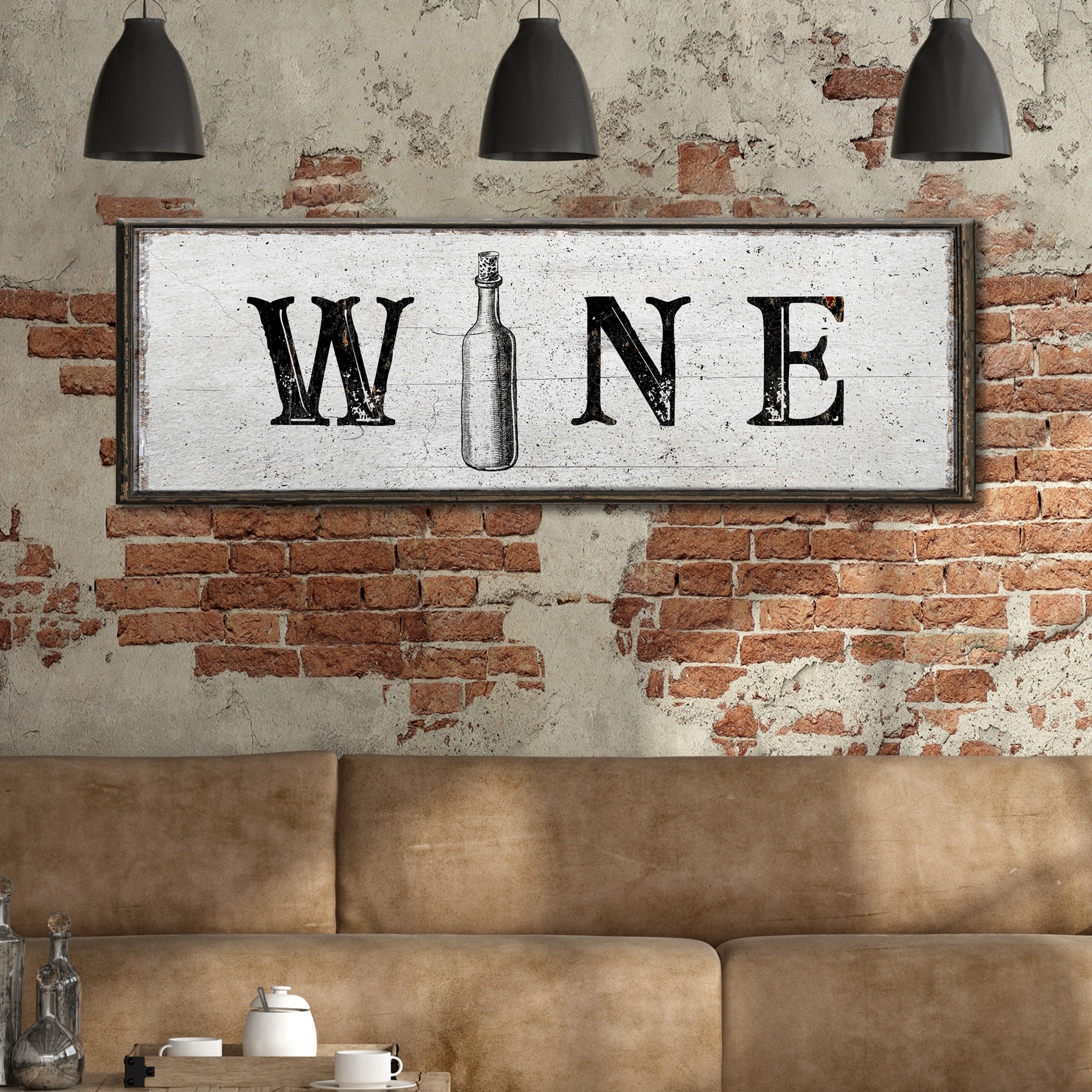 Wine Sign II - Image by Tailored Canvases