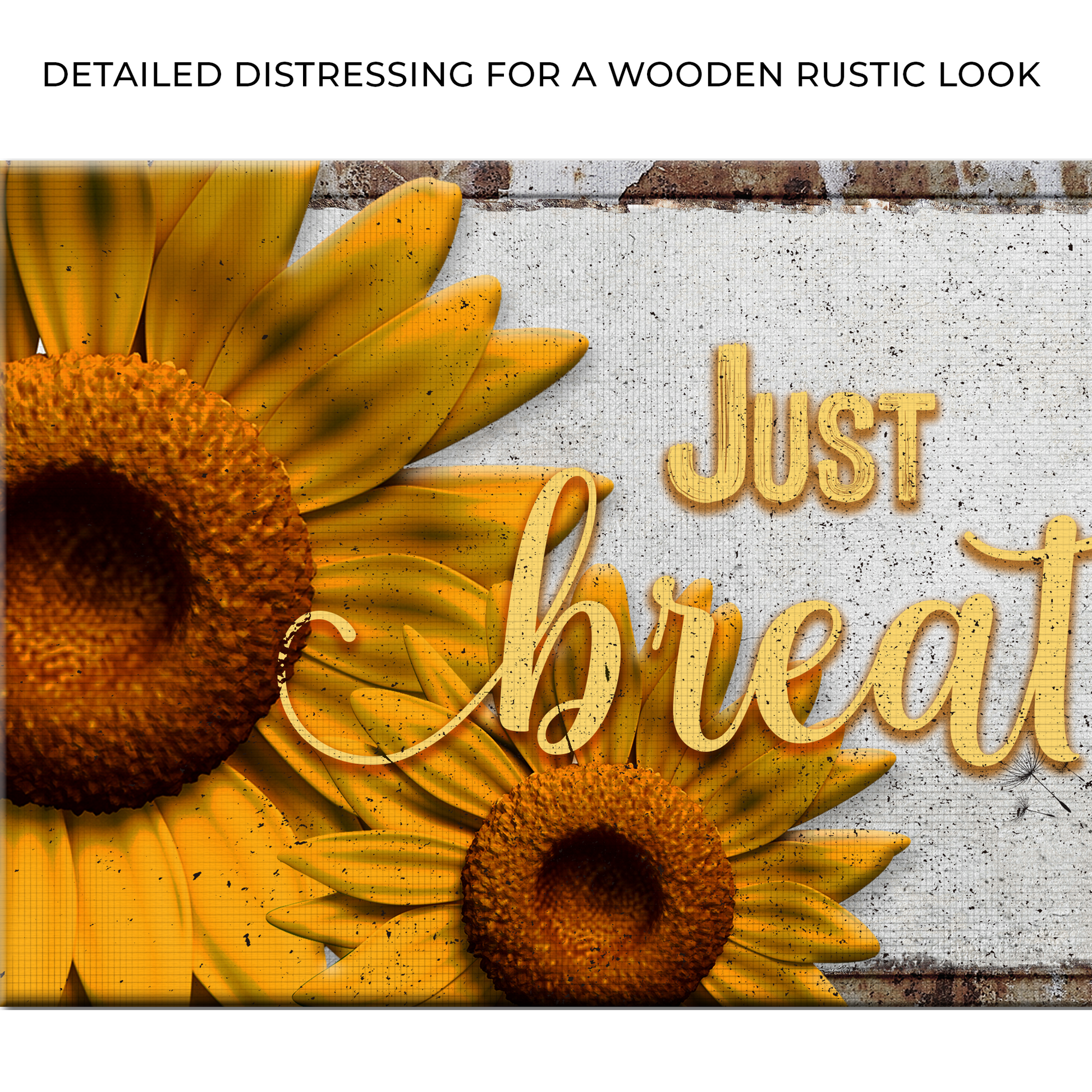 Just Breathe Sign Zoom - Image by Tailored Canvases