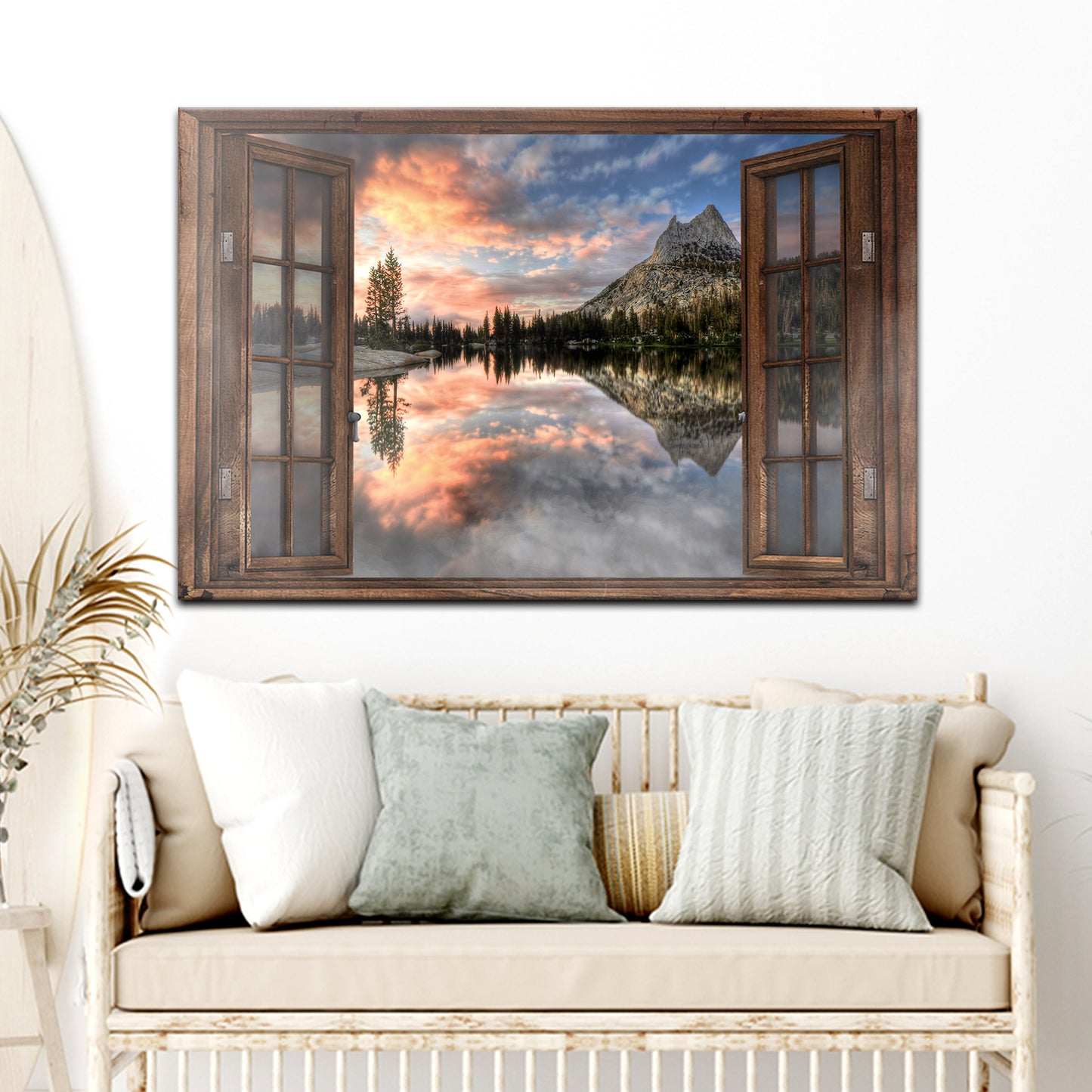 Calming Lake Scenery Style 3 - Image by Tailored Canvases