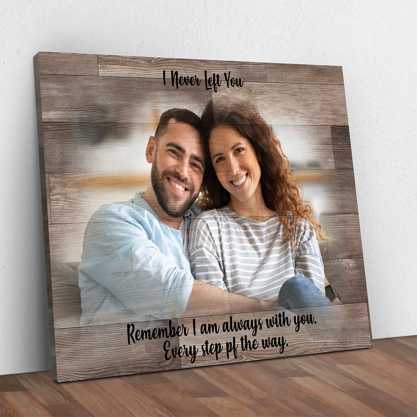 Loved Ones Snapshot Sign Style 4 - Image by Tailored Canvases