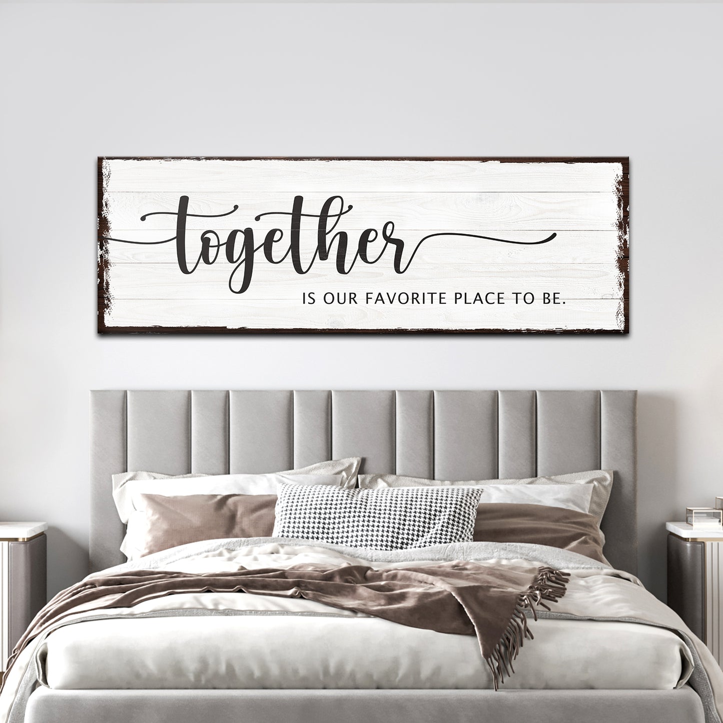Together is our place to be Sign - Image by Tailored Canvases