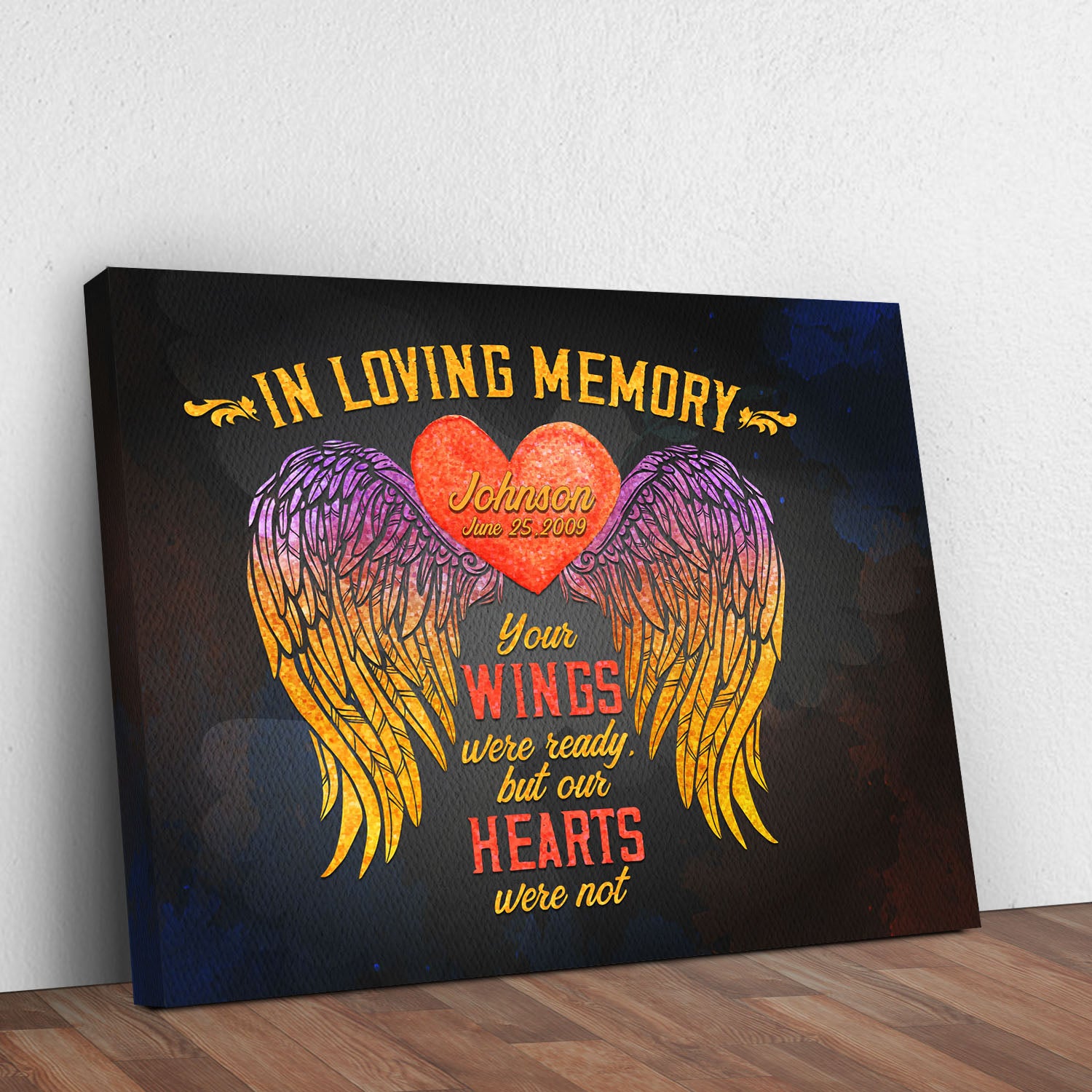 In Loving Memory Sign - Image by Tailored Canvases