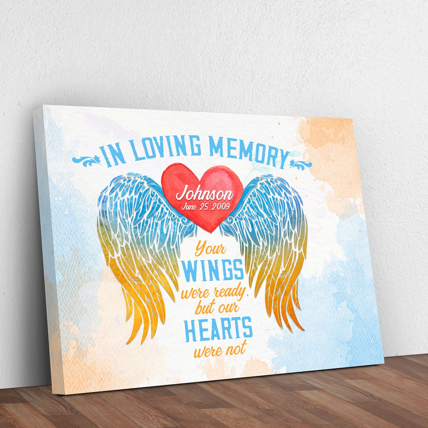 In Loving Memory Sign Style 1 - Image by Tailored Canvases