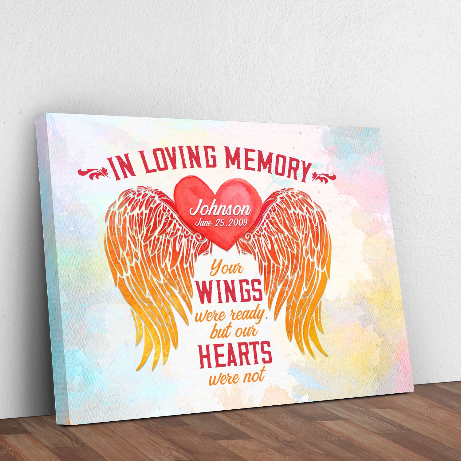 In Loving Memory Sign Style 2 - Image by Tailored Canvases