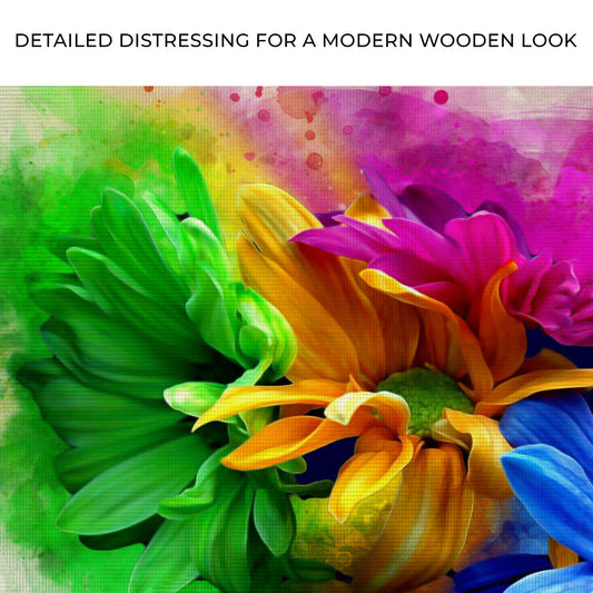 Watercolor Daisies Canvas Wall Art Zoom - Image by Tailored Canvases