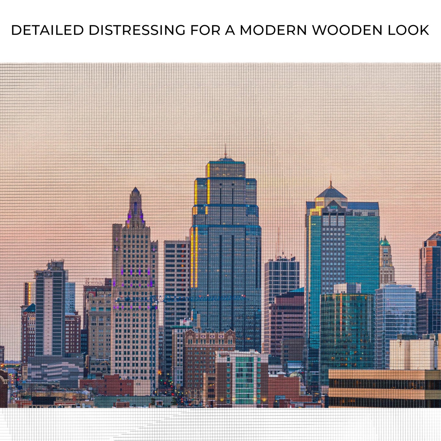 Skyscraper Kansas City Canvas Wall Art Zoom - Image by Tailored Canvases