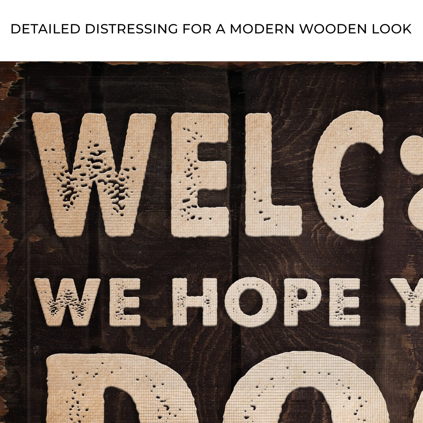 We Hope You Like Dogs Pet Sign Zoom - Image by Tailored Canvases