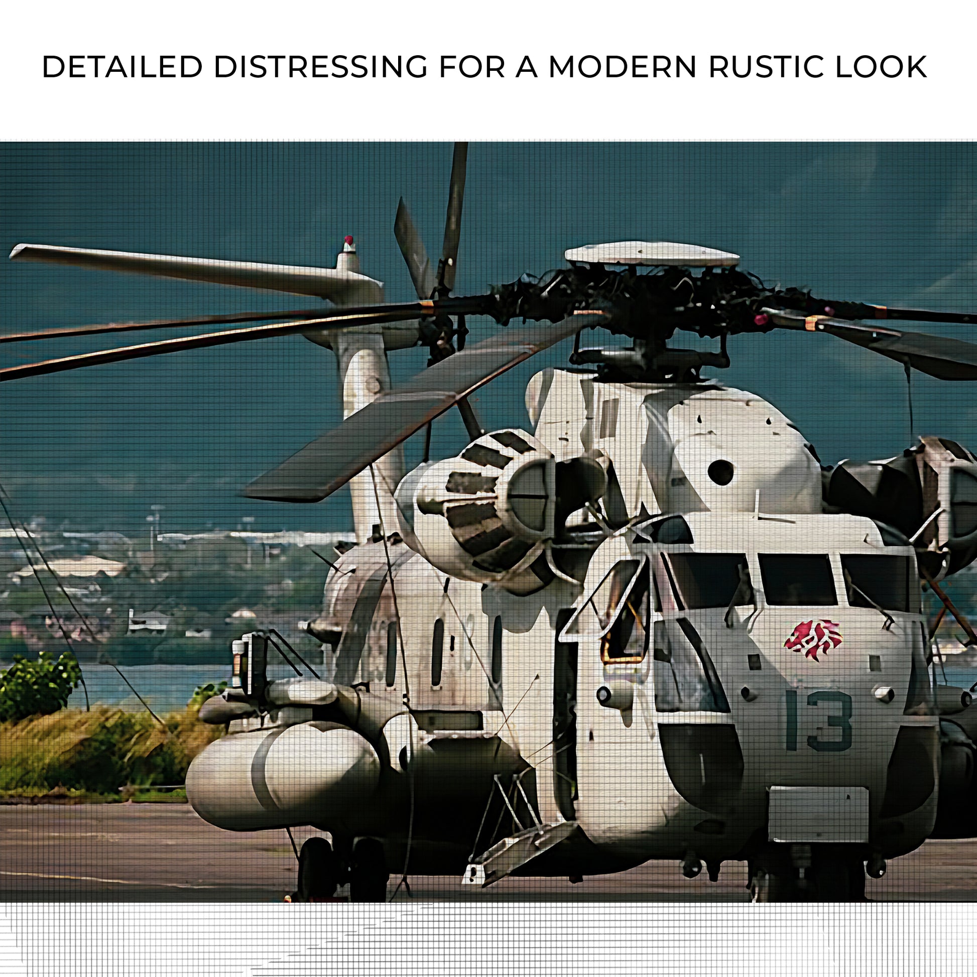 Helicopter Posterazzi A CH-53 Sea Stallion Canvas Wall Art Zoom - Image by Tailored Canvases